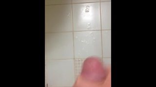 Chinese Jerking in Bathroom [Short Clip]