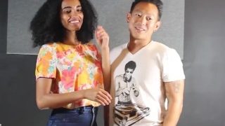 (SFW) Asian Men Kiss Black Women (AMBW)